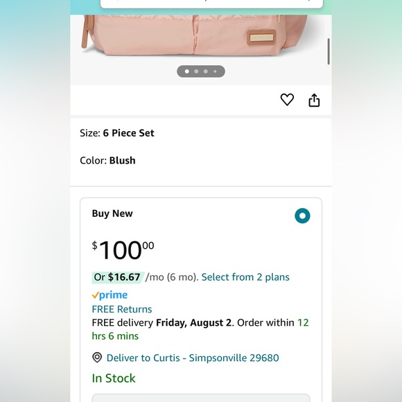 Pink Skip Hop Diaper Bag - Picture 2 of 13